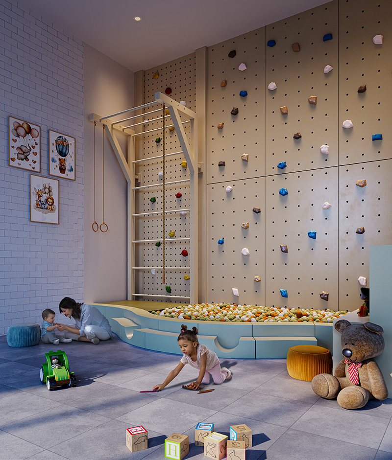 An artistic impression of life at Vikas Ritz Kalyan West