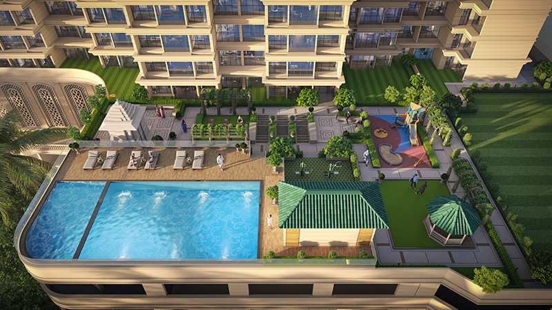 An impression of the amenities at Vikas Ritz Kalyan West
